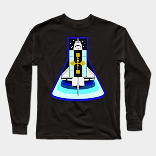 Black Panther Art - NASA Space Badge 28 Long Sleeve T-Shirt